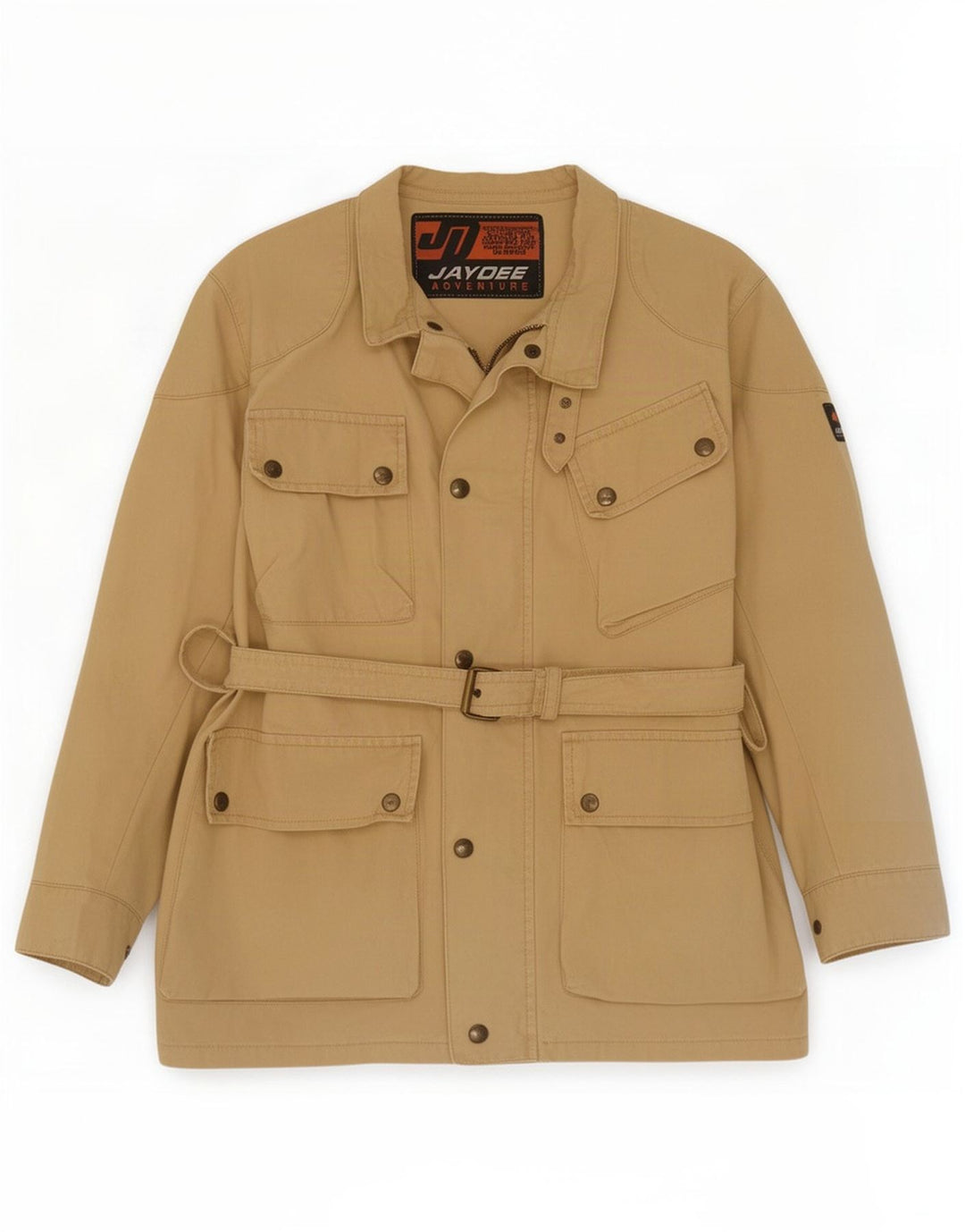 Vintage Mens Utility Jacket UK 36 Small Beige