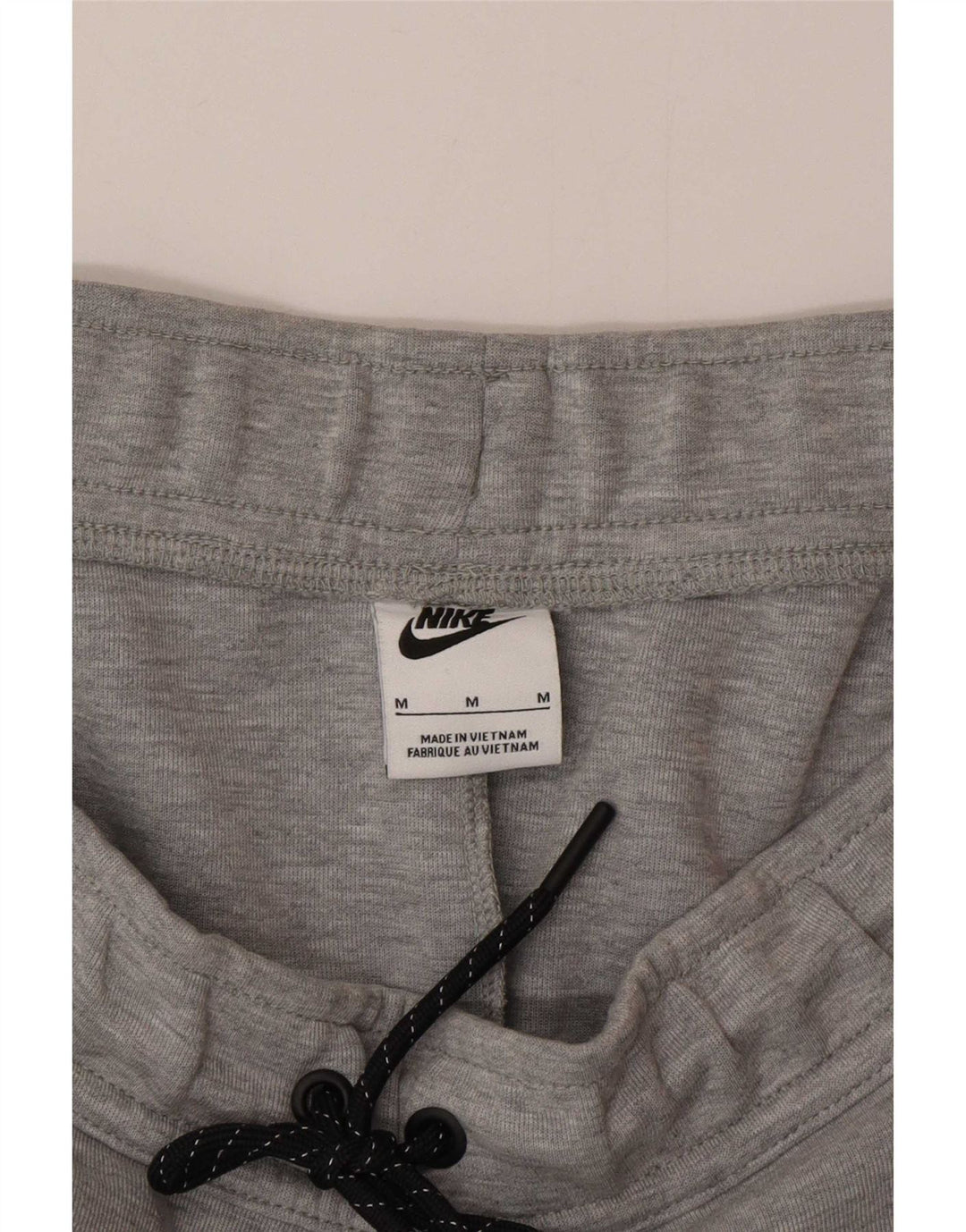 Nike Mens Tracksuit Trousers Joggers Medium  Grey Cotton