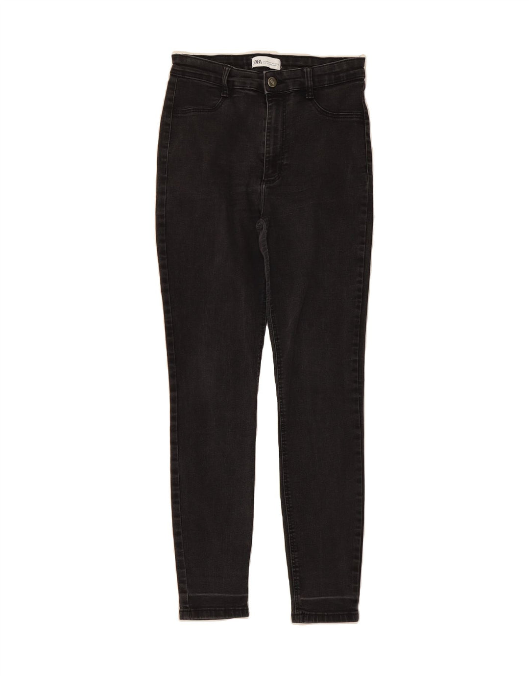 ZARA Womens Skinny Jeans EU 38 Small W28 L27 Grey Vintage Zara and Second-Hand Zara from Messina Hembry 