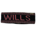 JACK WILLS Womens Graphic Headband Hat One Size Black Geometric College