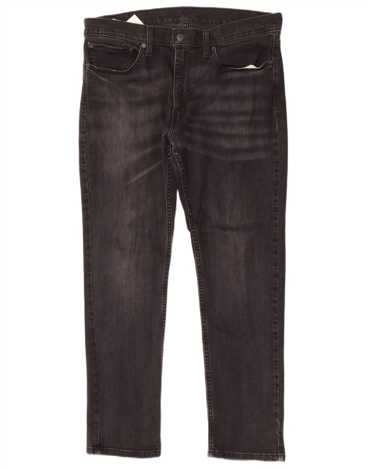 Levi's Mens 511 Slim Jeans W34 L30 Black Cotton