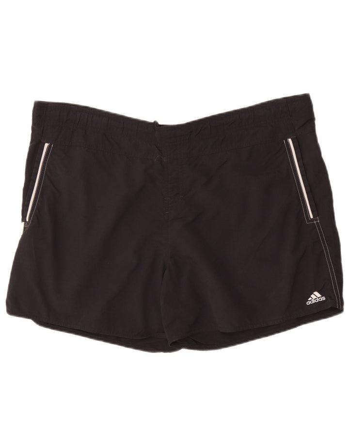 Adidas Mens Swimming Shorts Large  Black Nylon