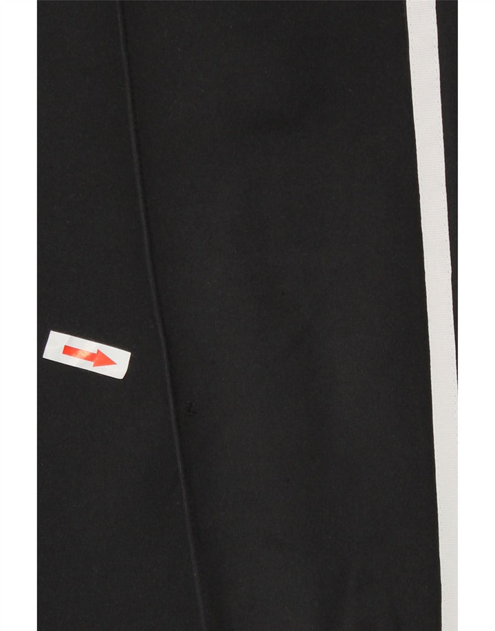 Adidas Womens Tracksuit Trousers UK 12 Medium Black Polyester