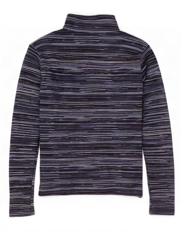 Mountain Warehouse Womens Zip Neck Jumper Sweater UK 10 Small Navy Blue