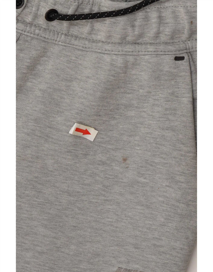 Nike Mens Tracksuit Trousers Joggers Small Grey Flecked Cotton
