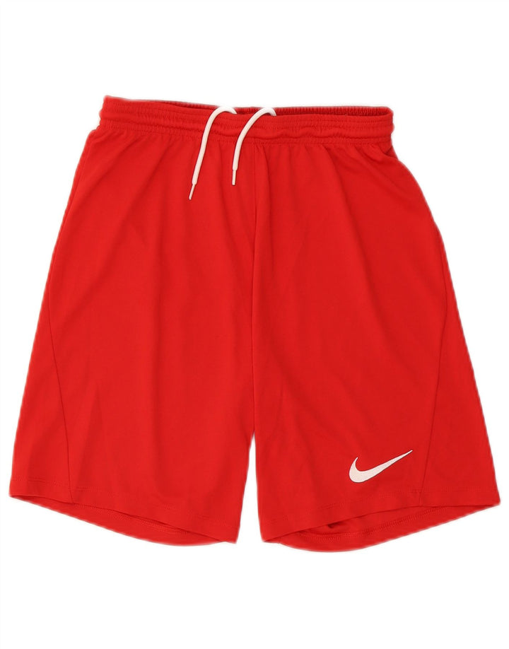 Nike Mens Dri Fit Slim Sport Shorts Small Red Polyester