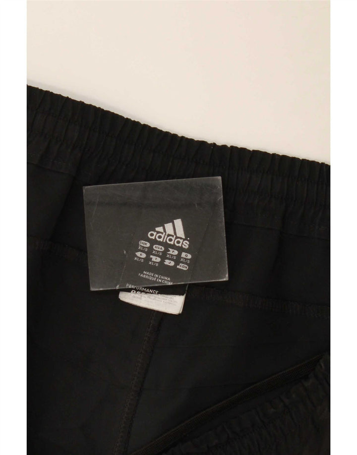 Adidas Mens Tracksuit Trousers Joggers XL  Black Polyester
