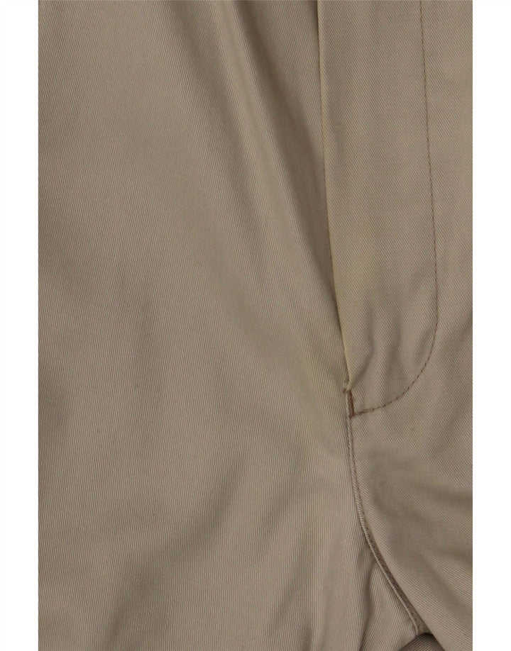 Marks & Spencer Mens Blue Harbour Pegged Chino Trousers W38 L29 Beige