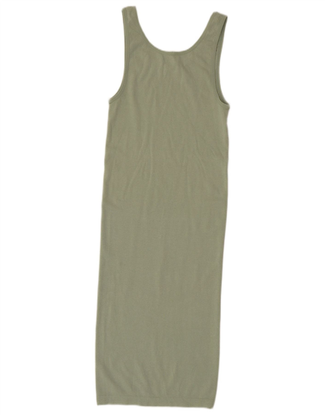 Zara Womens Sleeveless Bodycon Dress UK 12 Medium Green