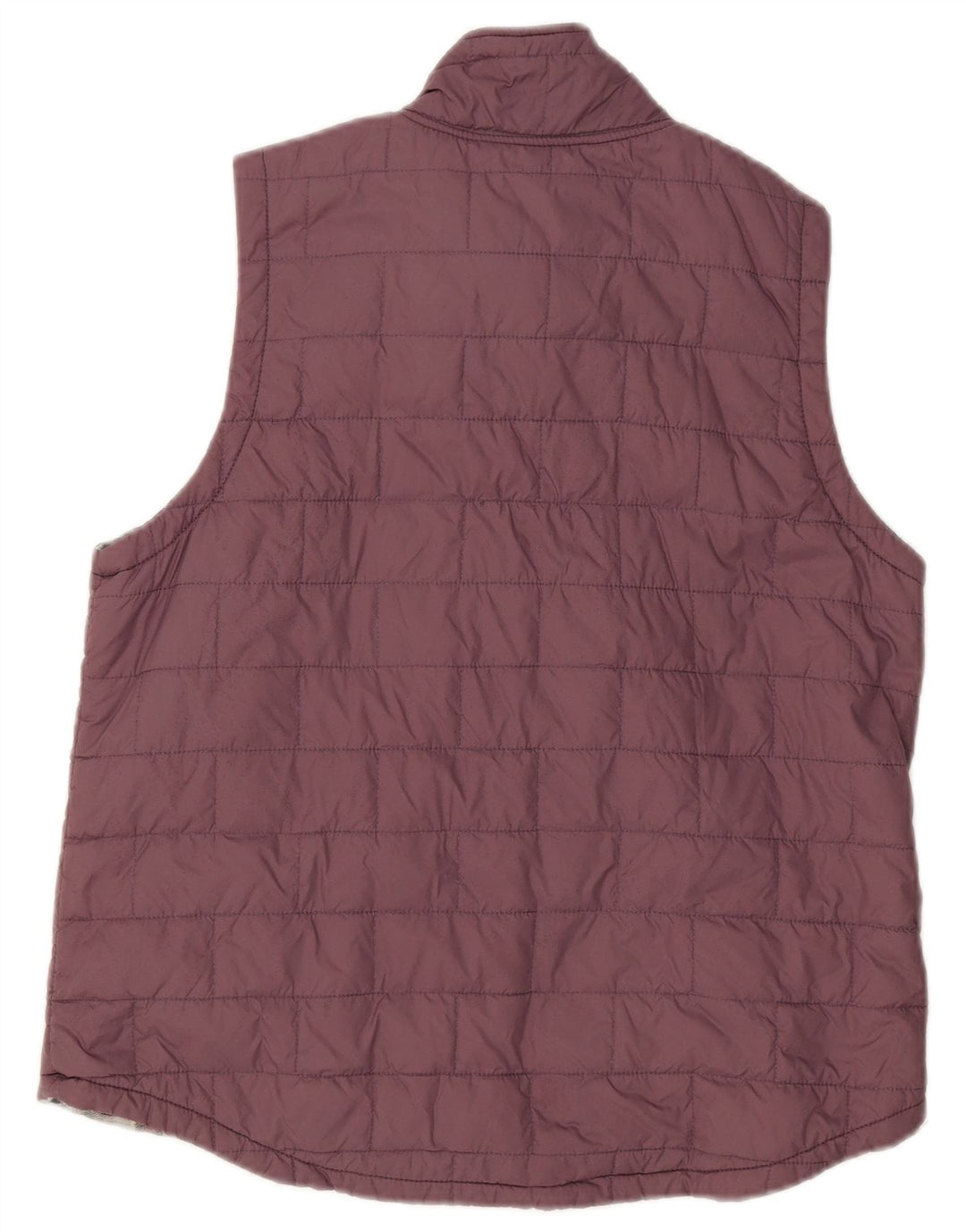 CARHARTT Womens Padded Gilet US 8/10 Medium Purple Nylon
