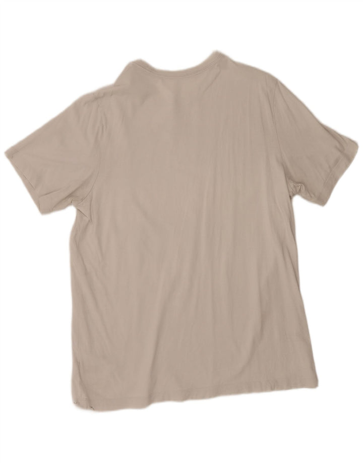 Nike Mens Graphic T-Shirt Top Large White Cotton