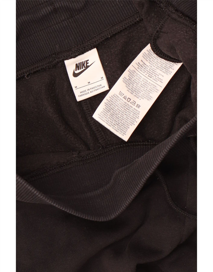 Nike Mens Tracksuit Trousers Joggers Medium Black Cotton