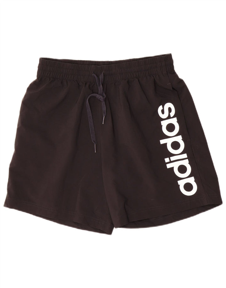 Adidas Mens Graphic Sport Shorts Medium Black Polyester