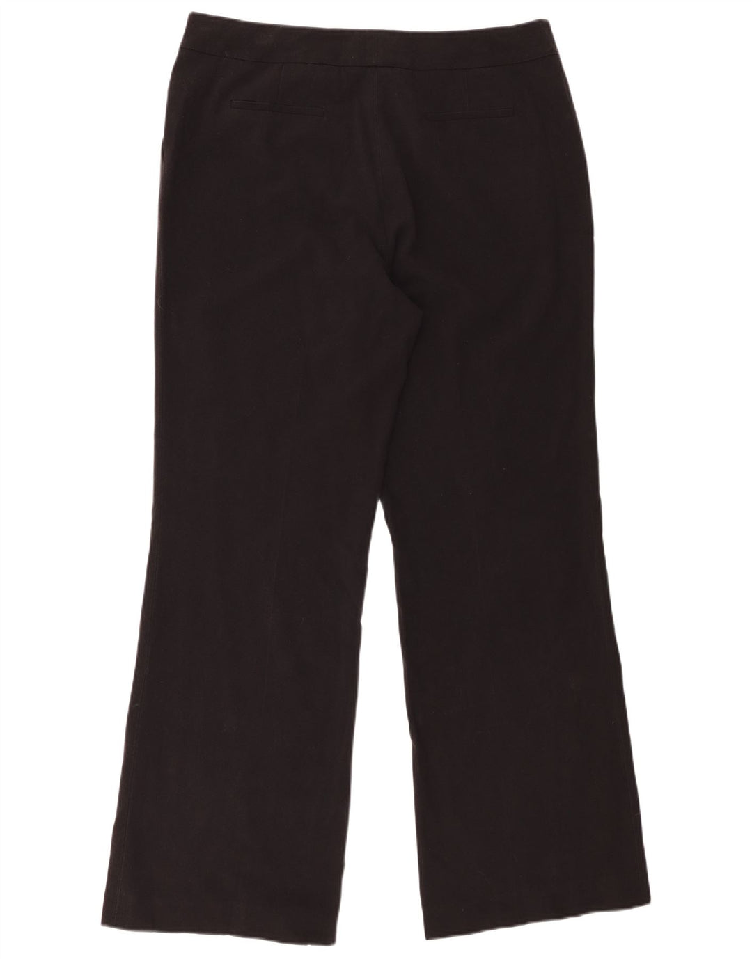 CALVIN KLEIN Womens Bootcut Chino Trousers US 12 Large W34 L32 Black