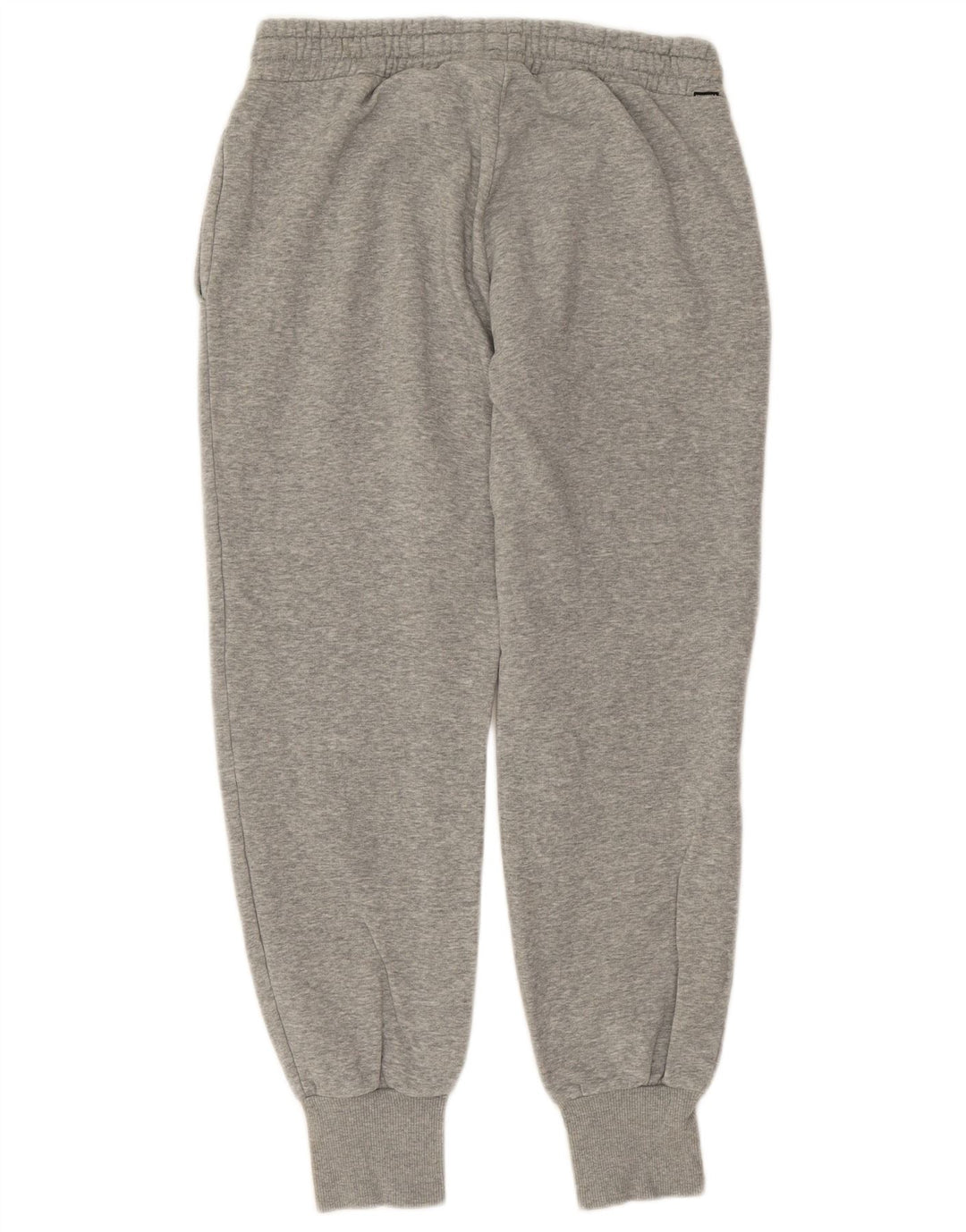 CONVERSE Womens Tracksuit Trousers Joggers UK 14 Medium  Grey Cotton