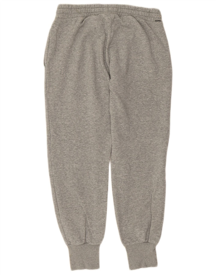 CONVERSE Womens Tracksuit Trousers Joggers UK 14 Medium  Grey Cotton