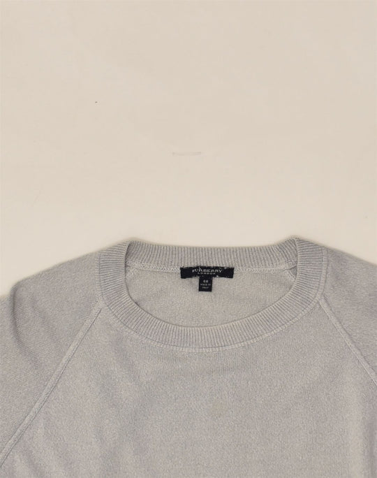 Burberry Gray shops Sweatshirt Sweater Mens XXL