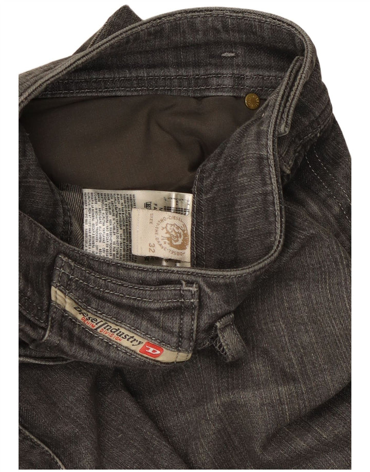 Diesel Womens Skinny Jeans W32 L30 Grey Cotton