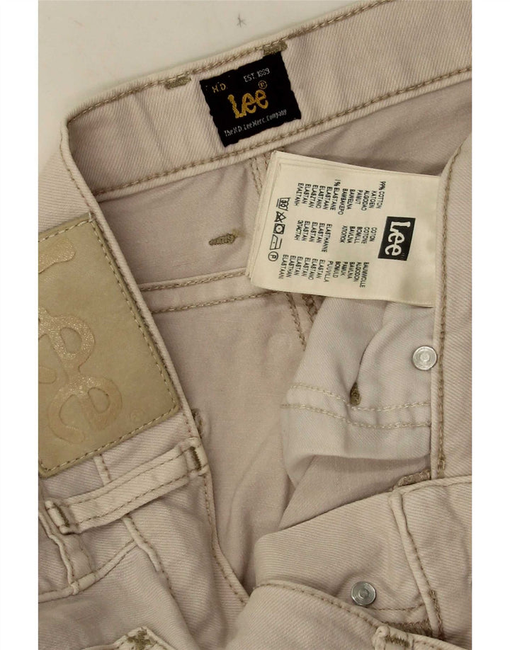 Lee Mens Denim Shorts W30 Medium Beige Cotton