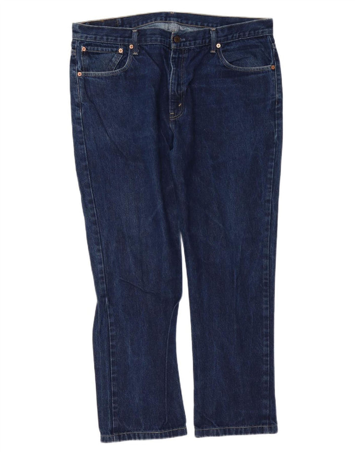 Levi's Mens 581 Straight Jeans W40 L29 Navy Blue Cotton