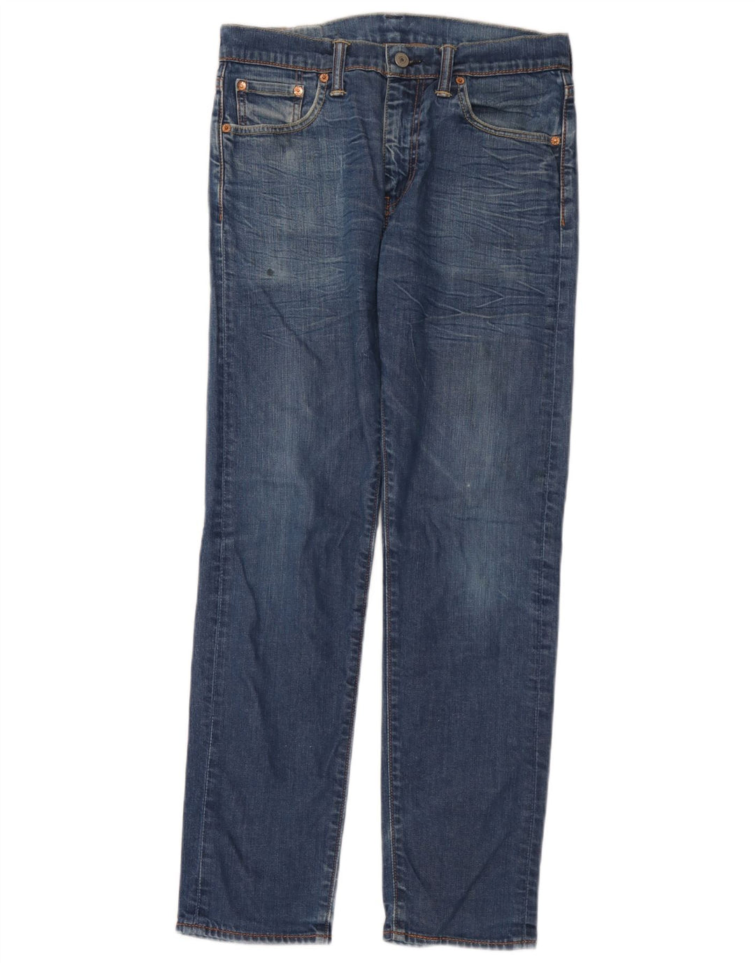 Levi's Mens 508 Straight Jeans W30 L30 Blue Cotton