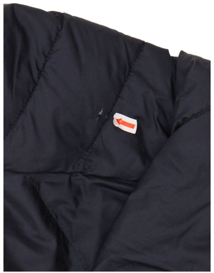 CHIEMSEE Mens Hooded Padded Jacket UK 42 XL Navy Blue Polyester