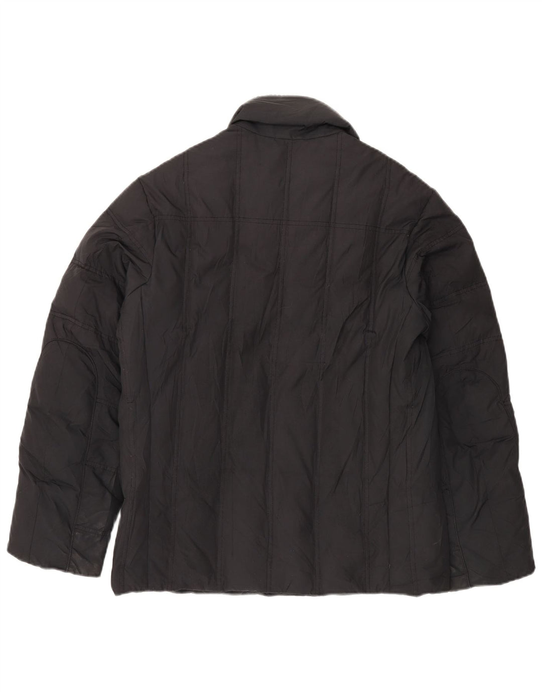 TRUSSARDI JEANS Mens Padded Jacket IT 46 Small Black