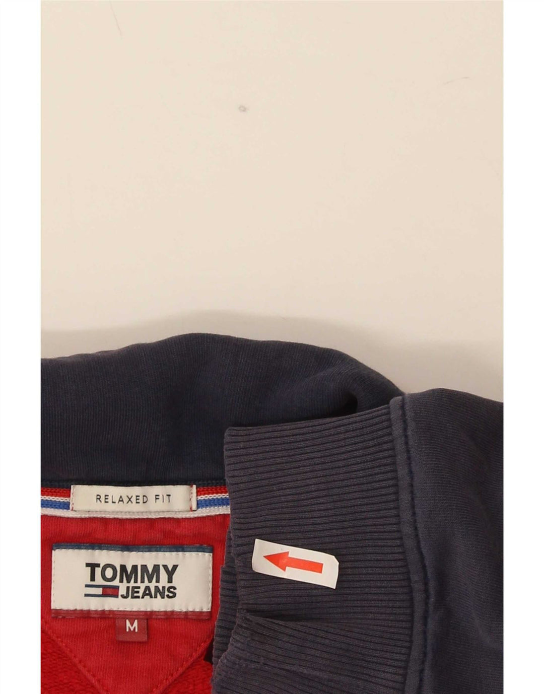 Tommy Hilfiger Mens Relaxed Fit Sweatshirt Jumper Medium Multicoloured