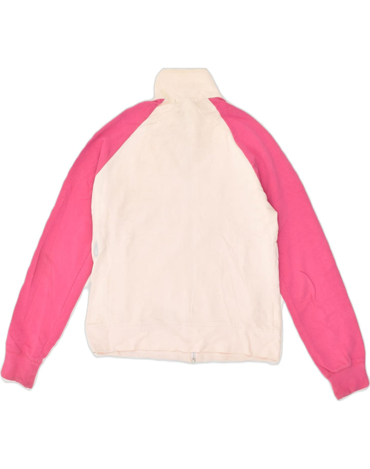 GAP Womens Tracksuit Top Jacket Small Pink Colourblock Cotton | Vintage Gap | Thrift | Second-Hand Gap | Used Clothing | Messina Hembry 