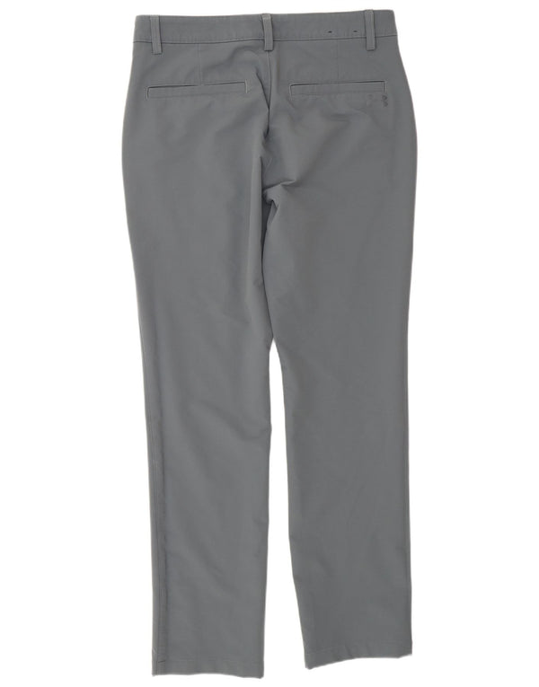 Under Armour Mens Slim Fit Chino Trousers W32 L32 Grey