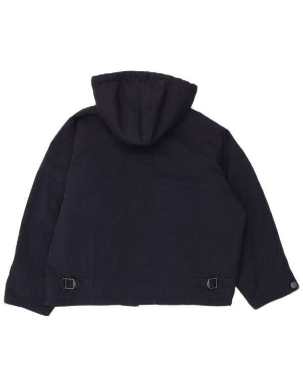 Carrera Mens Sherpa Loose Fit Utility Jacket UK 36 Small Navy Blue