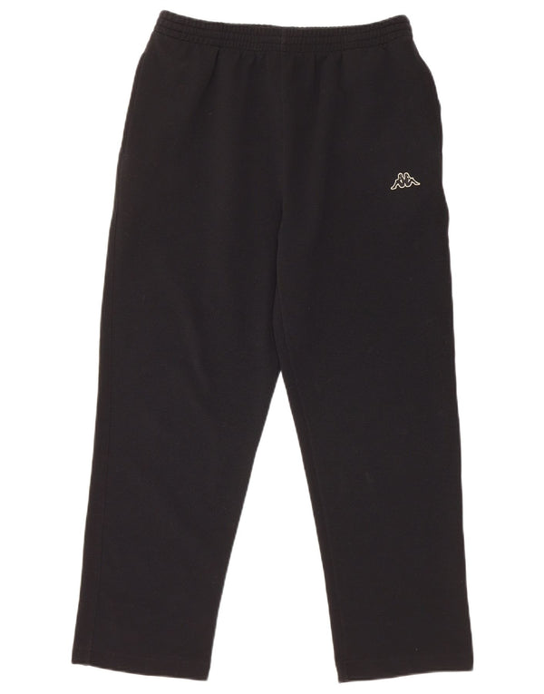 Kappa Girls Tracksuit Trousers 12-13 Years Large Black Polyester