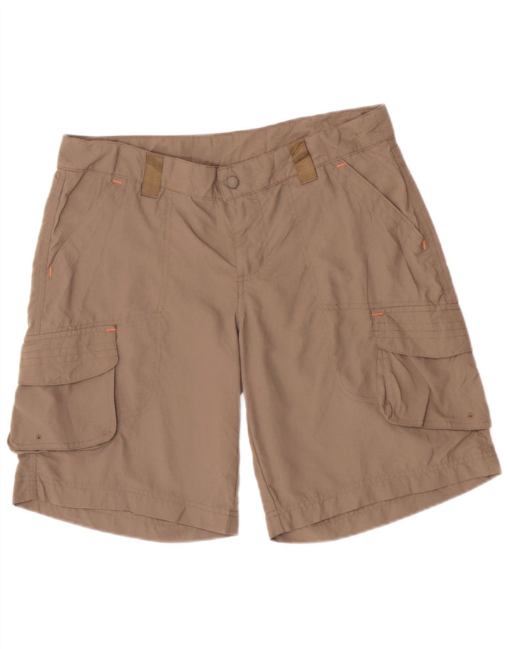 Columbia Womens Cargo Shorts UK 16 Large W34 Beige Nylon