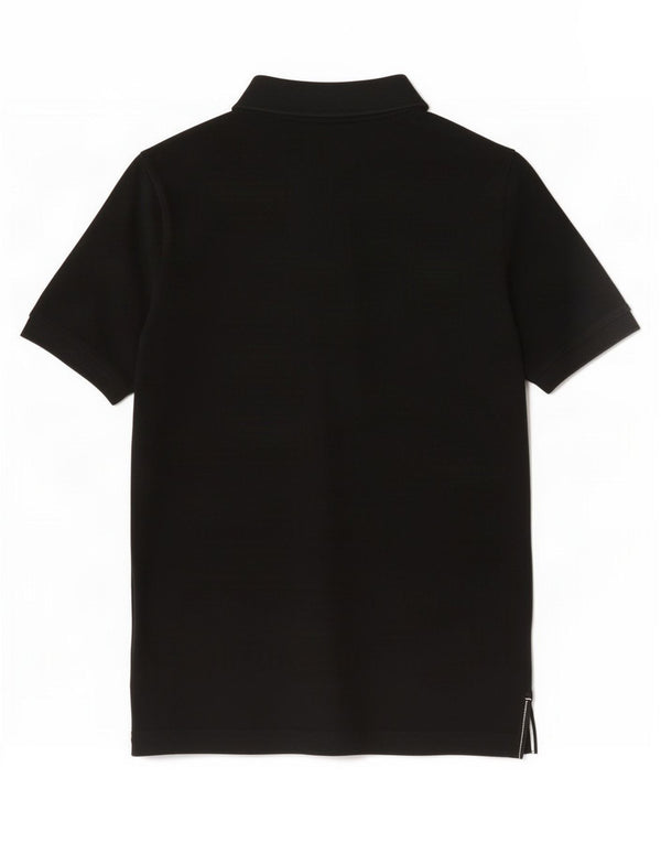 Nike Boys Polo Shirt 10-11 Years Medium Black Cotton