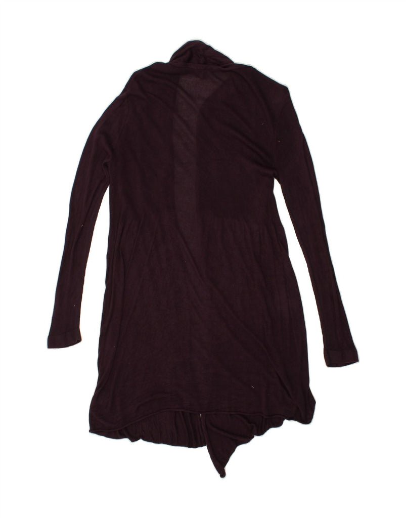 PHASE EIGHT Womens Longline Cardigan Sweater UK 14 Medium Purple | Vintage Phase Eight | Thrift | Second-Hand Phase Eight | Used Clothing | Messina Hembry 
