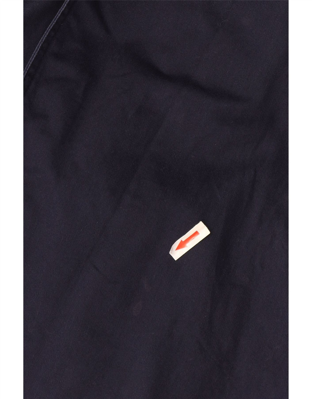 Hobbs Womens Trench Coat UK 12 Medium Navy Blue Cotton