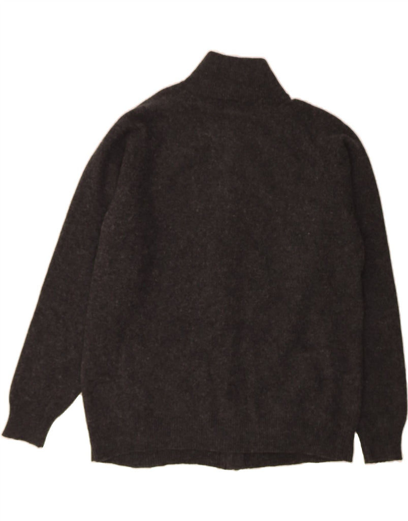 KAPPA Mens Cardigan Sweater XL Grey Wool Vintage Kappa and Second-Hand Kappa from Messina Hembry 