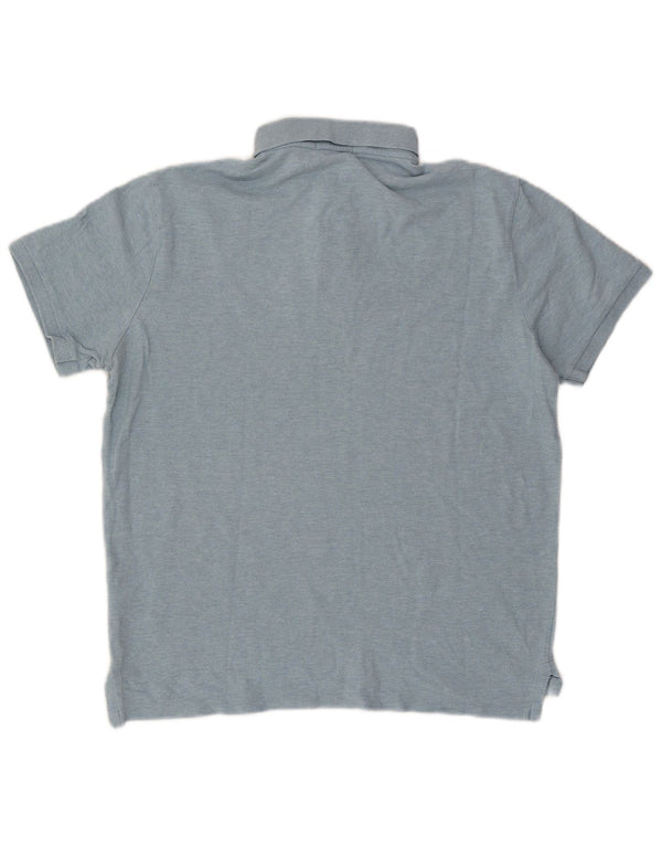 Polo Ralph Lauren Mens Custom Slim Fit Polo Shirt Large Blue Cotton