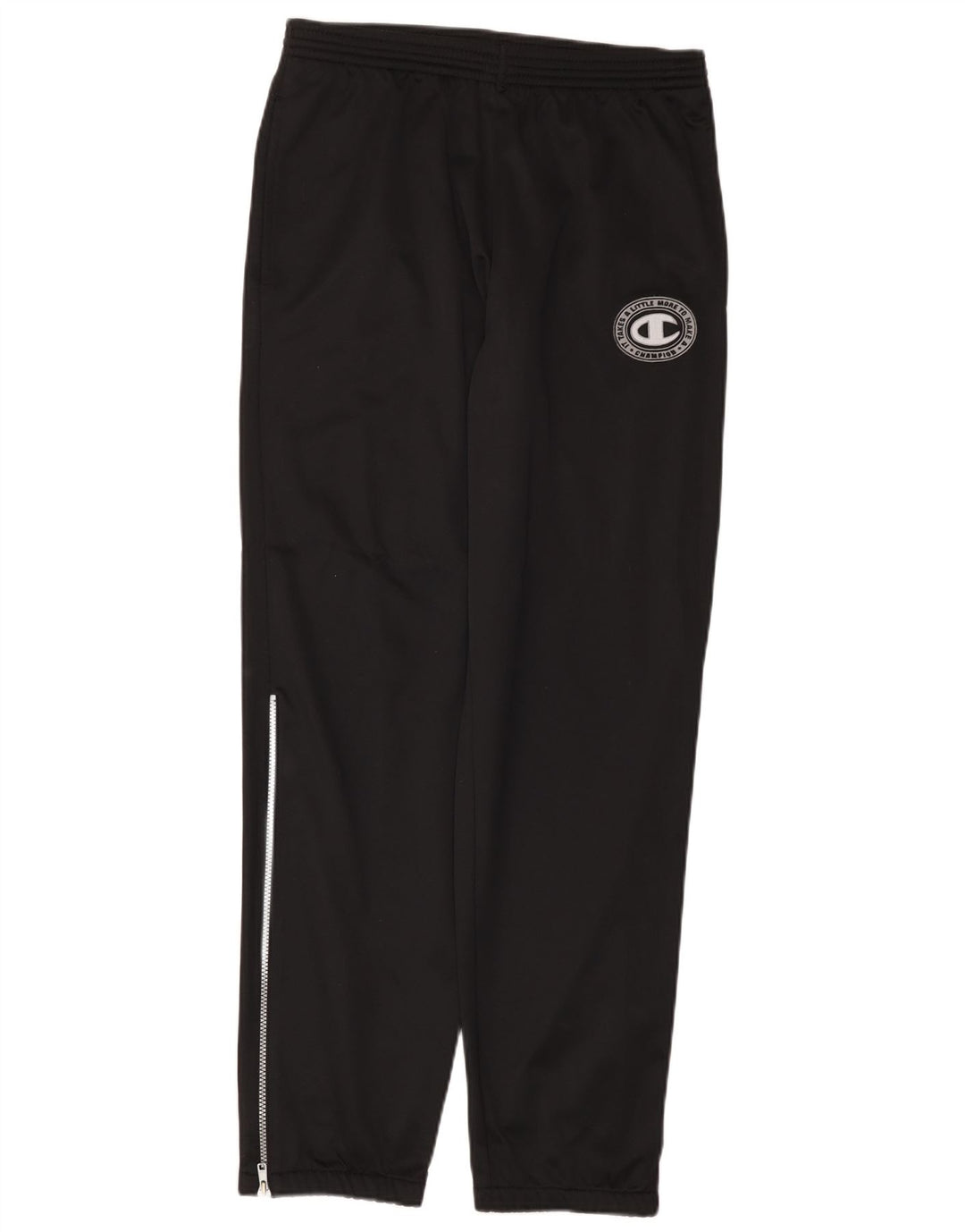 Champion Mens Tracksuit Trousers Medium  Black Polyester