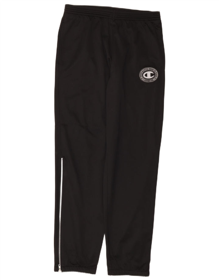 Champion Mens Tracksuit Trousers Medium  Black Polyester