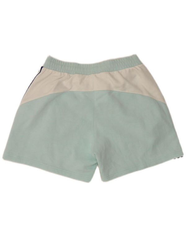 Adidas Mens Sport Shorts Large Turquoise Colourblock Cotton