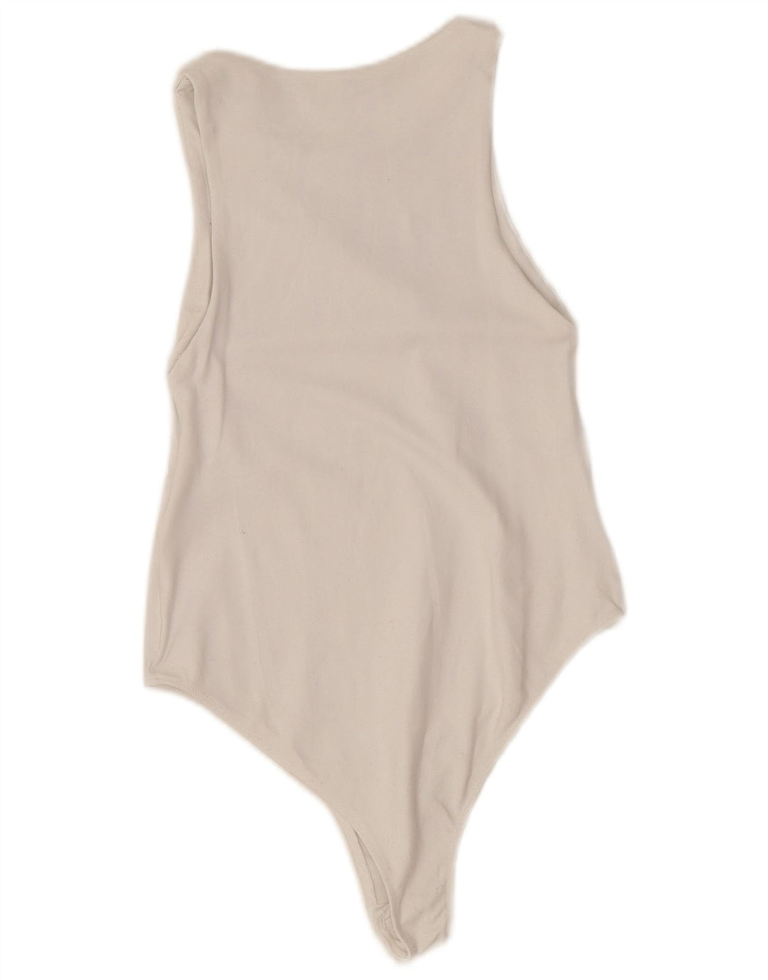 Zara Womens Sleeveless Bodysuit UK 12 Medium White