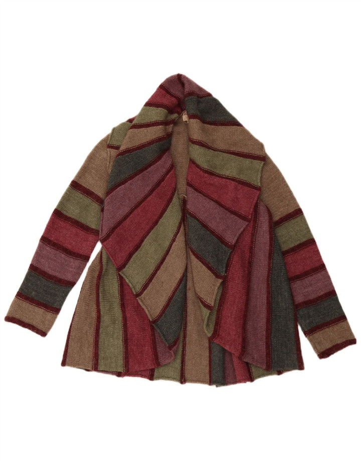 MARLBORO CLASSICS Womens Cardigan Sweater UK 10 Small Multicoloured