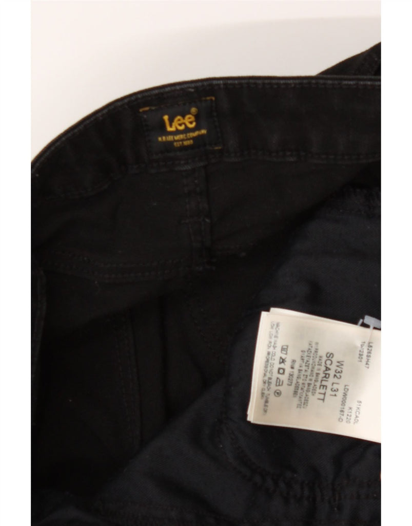 LEE Womens Scarlett Skinny Jeans W32 L27 Black Cotton Vintage Lee and Second-Hand Lee from Messina Hembry 