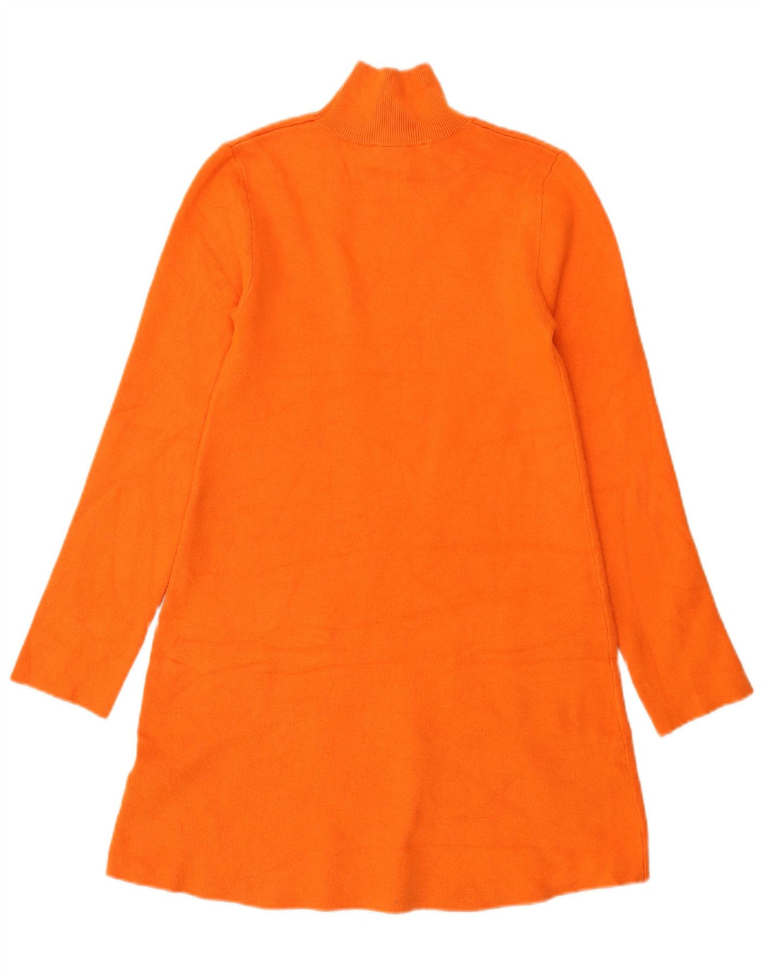 Zara Womens Jumper Dress UK 8 Small Orange