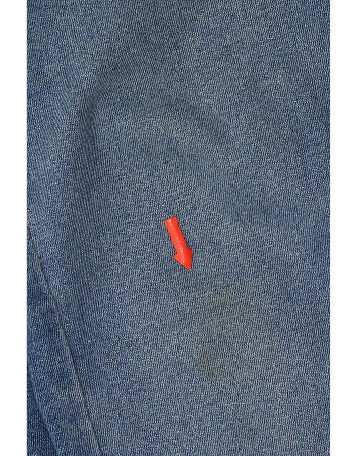 Levi's Womens 512 Tapered Slim Jeans W34 L30 Blue Cotton