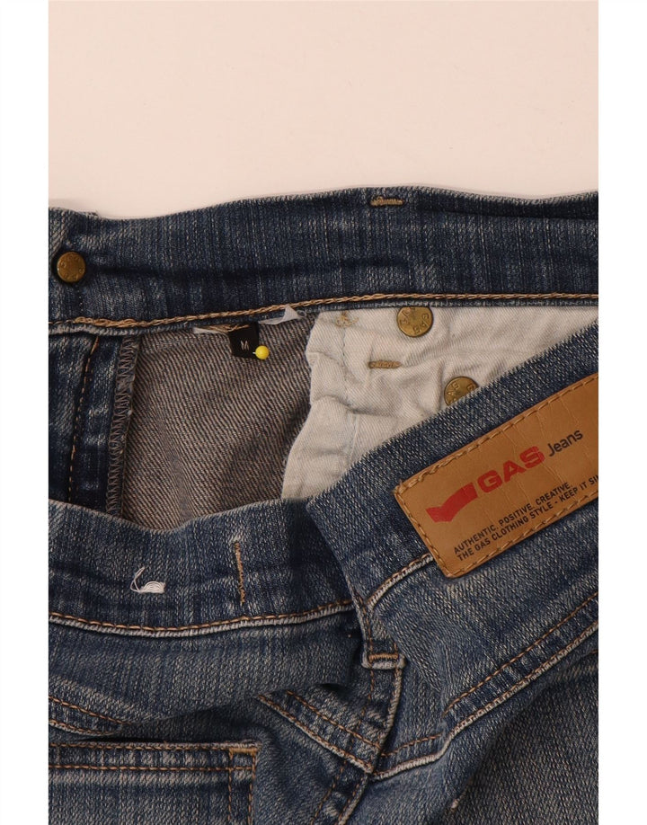 Gas Womens Denim Skirt Medium W30 Blue
