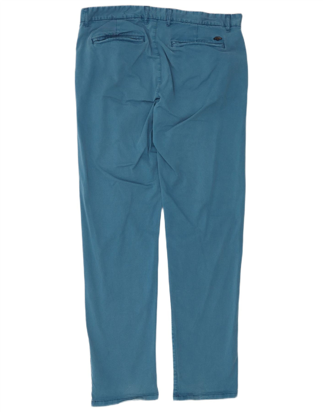 ARMANI EXCHANGE Mens Slim Chino Trousers W34 L32 Blue Cotton