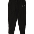 Nike Mens Dri Fit Tracksuit Trousers Joggers Large Black Polyester
