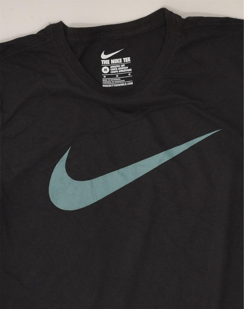 NIKE Mens Graphic T-Shirt Top Medium Grey | Vintage Nike | Thrift | Second-Hand Nike | Used Clothing | Messina Hembry 